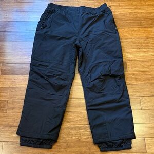 L.L. Bean Men's black insulated snow pants xxl